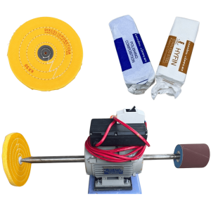 Bộ máy đánh bóng biển số